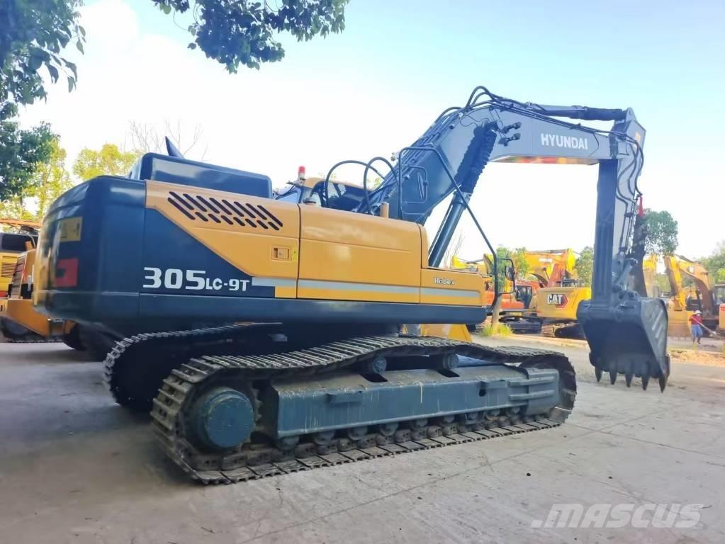 Hyundai 305 LC -9T Kāpurķēžu ekskavatori