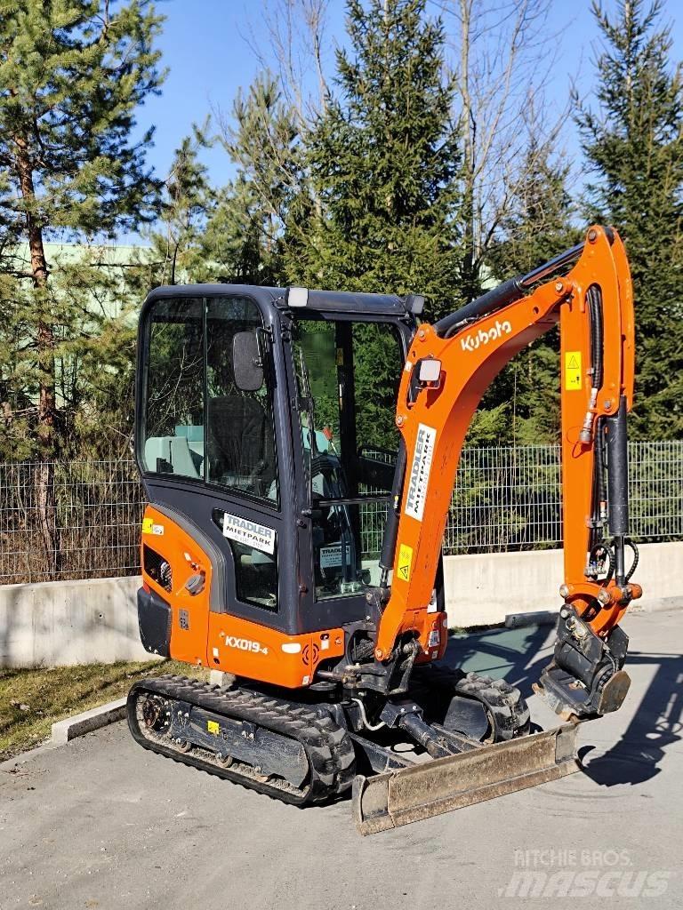 Kubota KX 019-4 Mini ekskavatori < 7 t