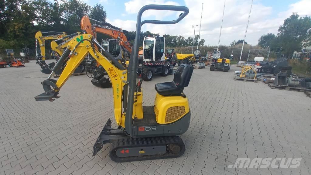 Wacker Neuson 803 Kāpurķēžu ekskavatori