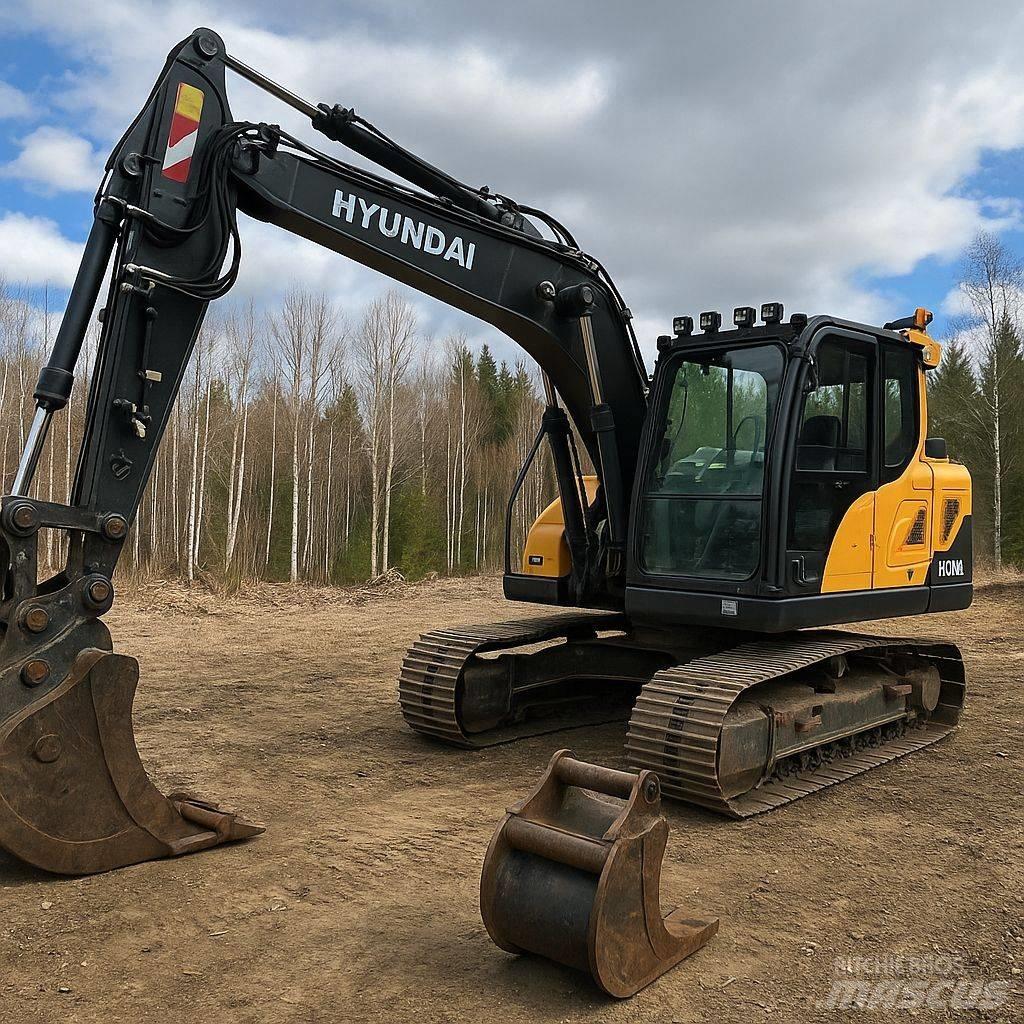 Hyundai HX 140 AL Kāpurķēžu ekskavatori