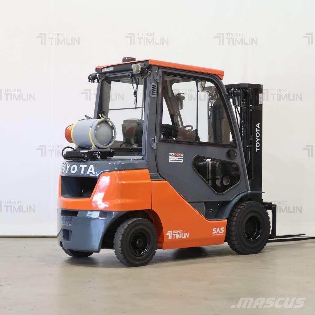 Toyota 02-8FGF25 LPG tehnika
