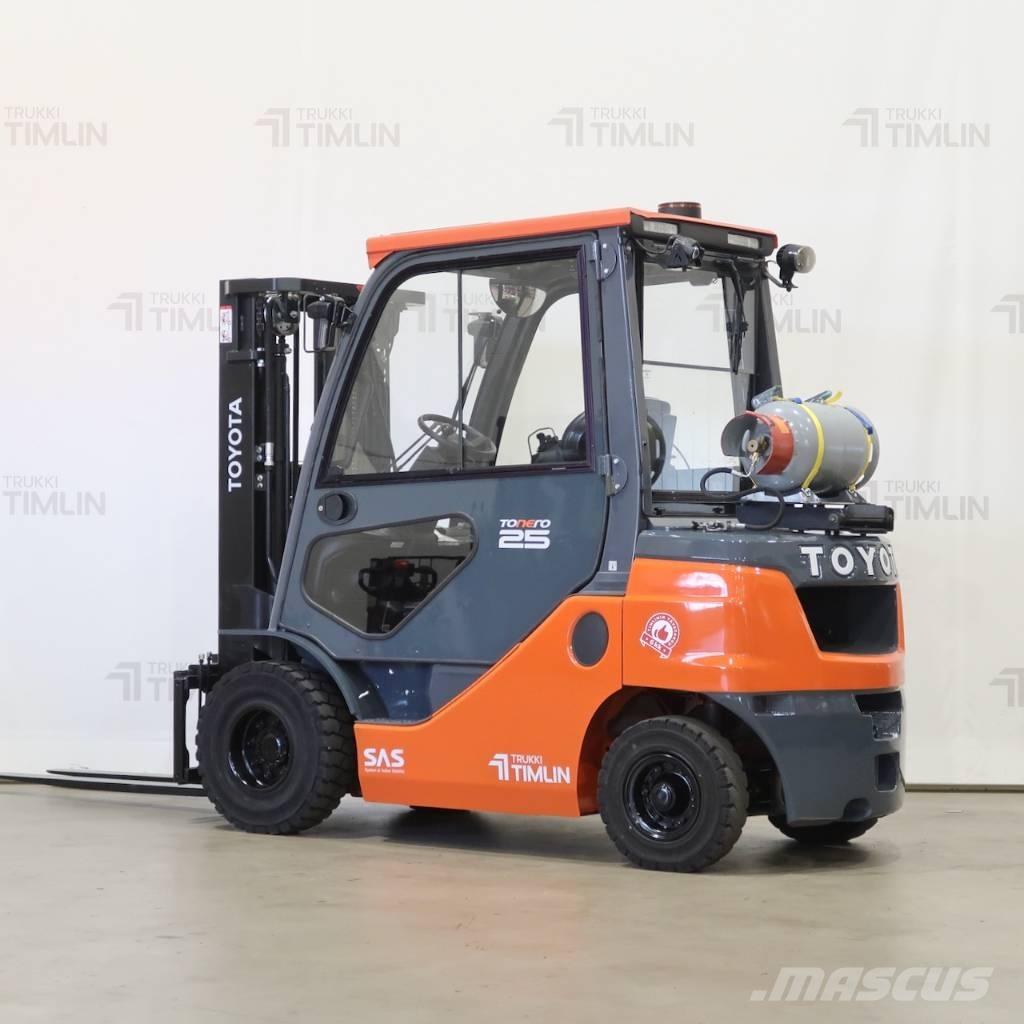 Toyota 02-8FGF25 LPG tehnika
