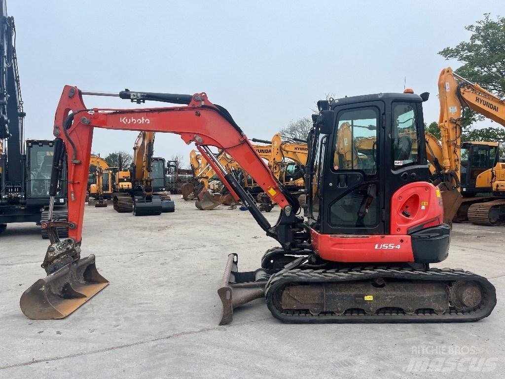 Kubota U 55-4 Mini ekskavatori < 7 t