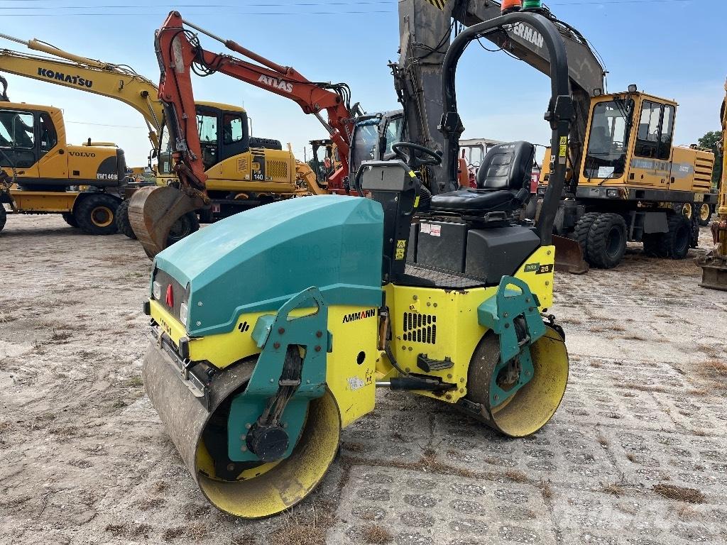 Ammann ARX 26 Divvalču grunts veltņi