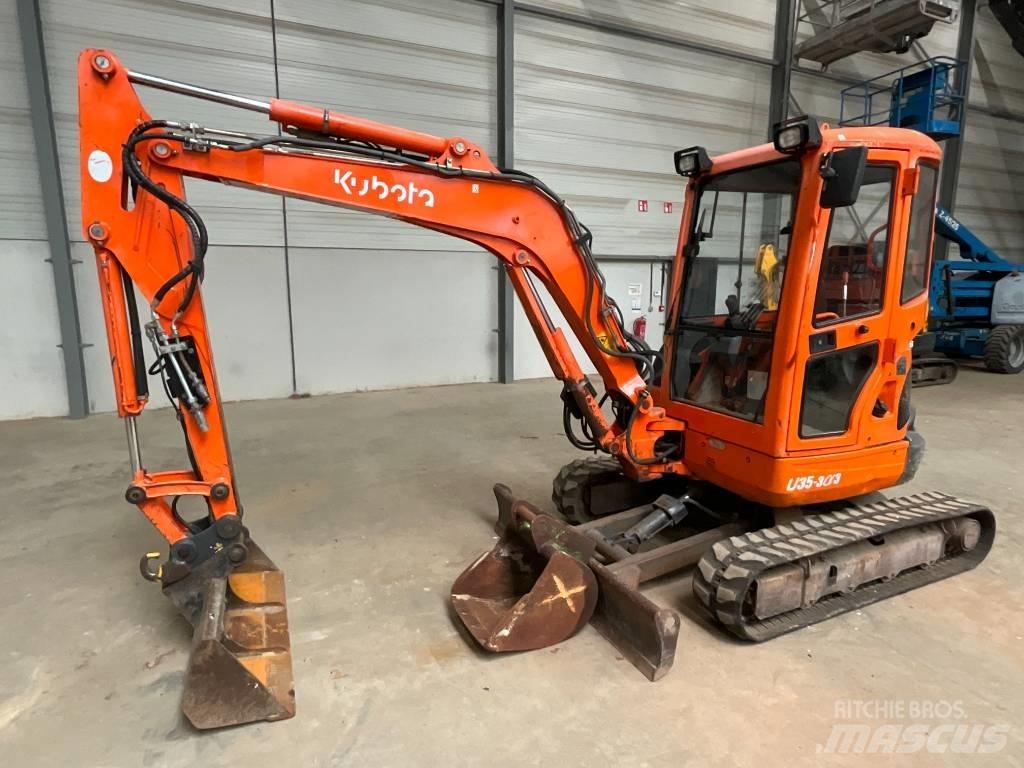 Kubota U 35-3 A 3 Mini ekskavatori < 7 t