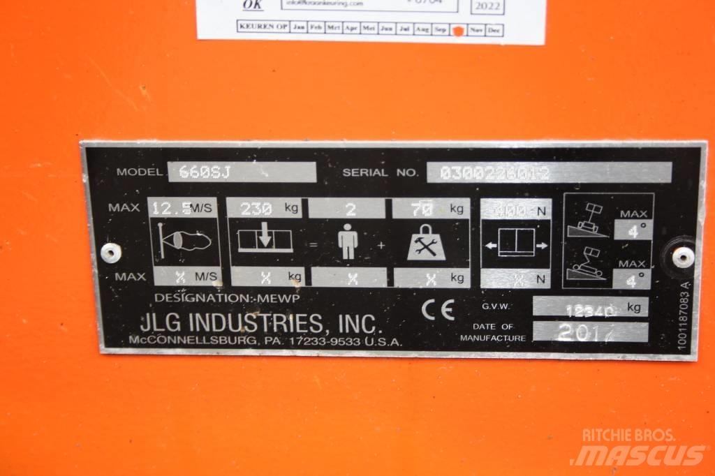 JLG 660 SJ Teleskopiskie pacēlāji