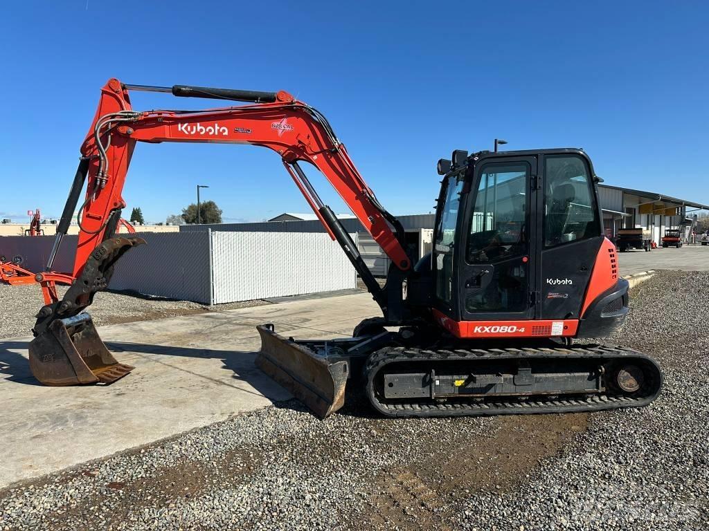 Kubota KX 080-4 Mini ekskavatori < 7 t