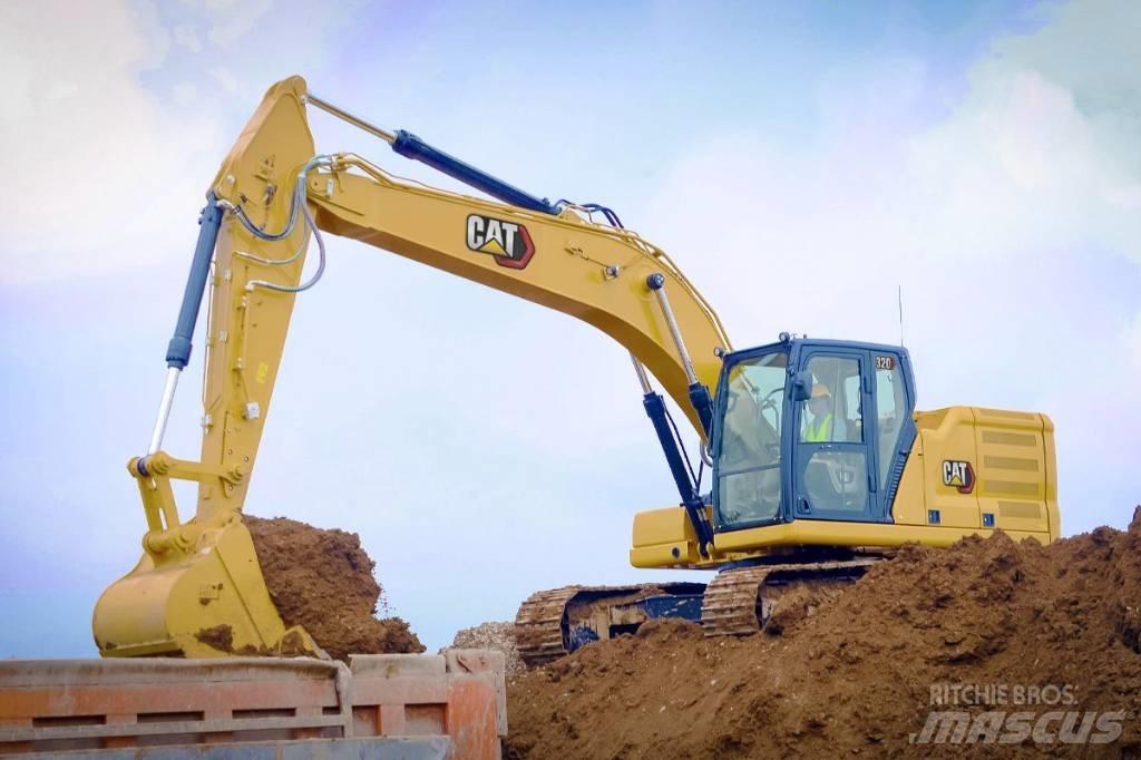CAT 320 Kāpurķēžu ekskavatori