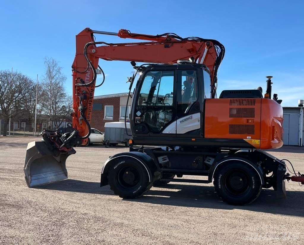 Hitachi ZX 140 W-5 Ekskavatori uz riteņiem