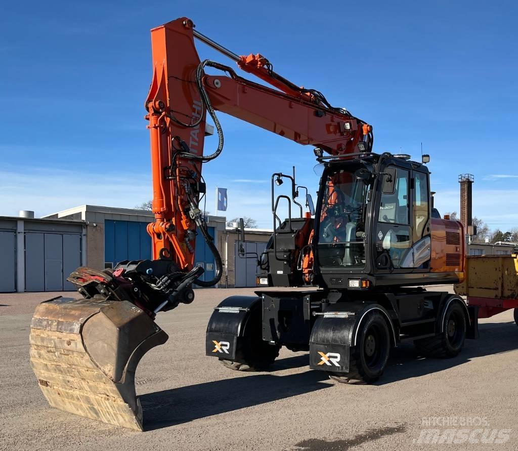 Hitachi ZX 140 W-5 Ekskavatori uz riteņiem