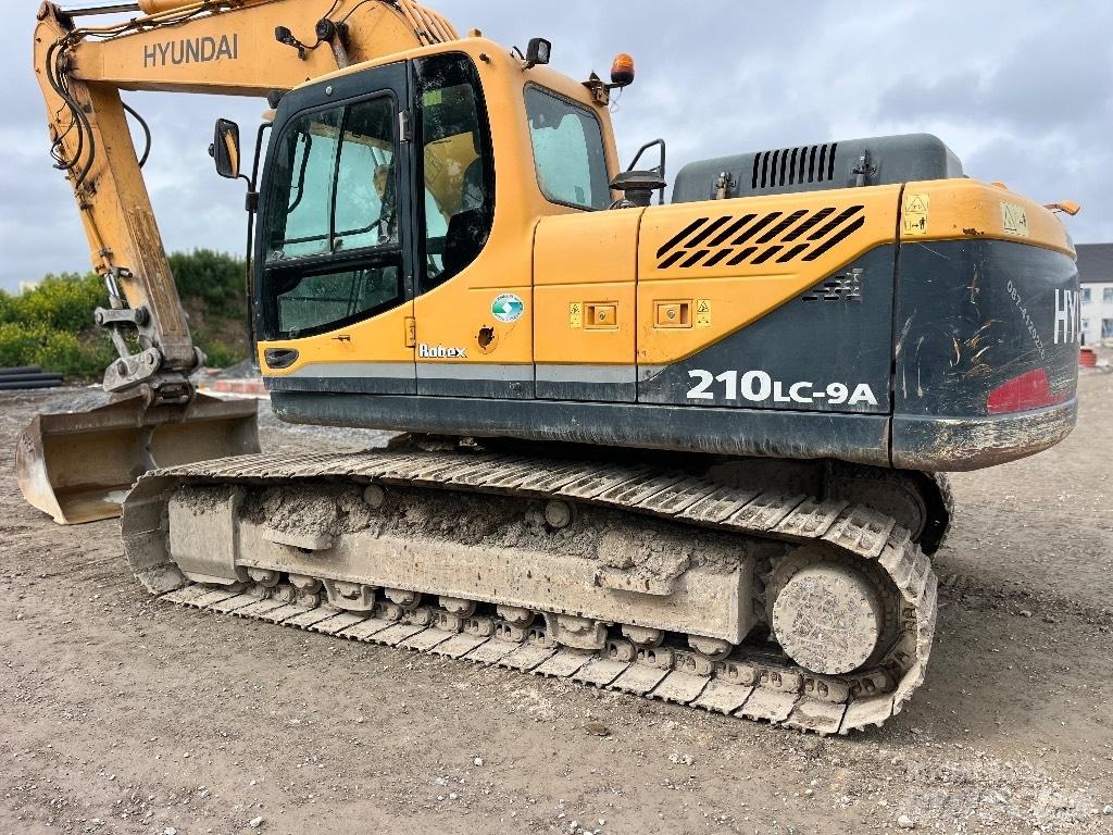 Hyundai Robex 210–9 Kāpurķēžu ekskavatori