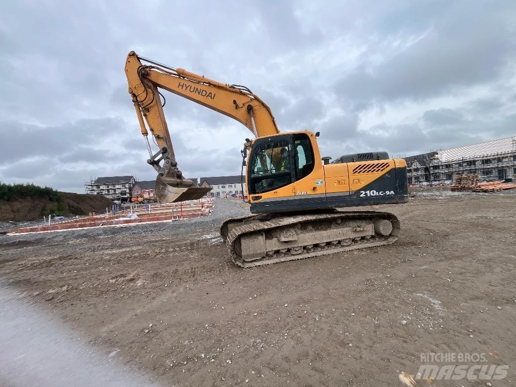 Hyundai Robex 210–9 Kāpurķēžu ekskavatori