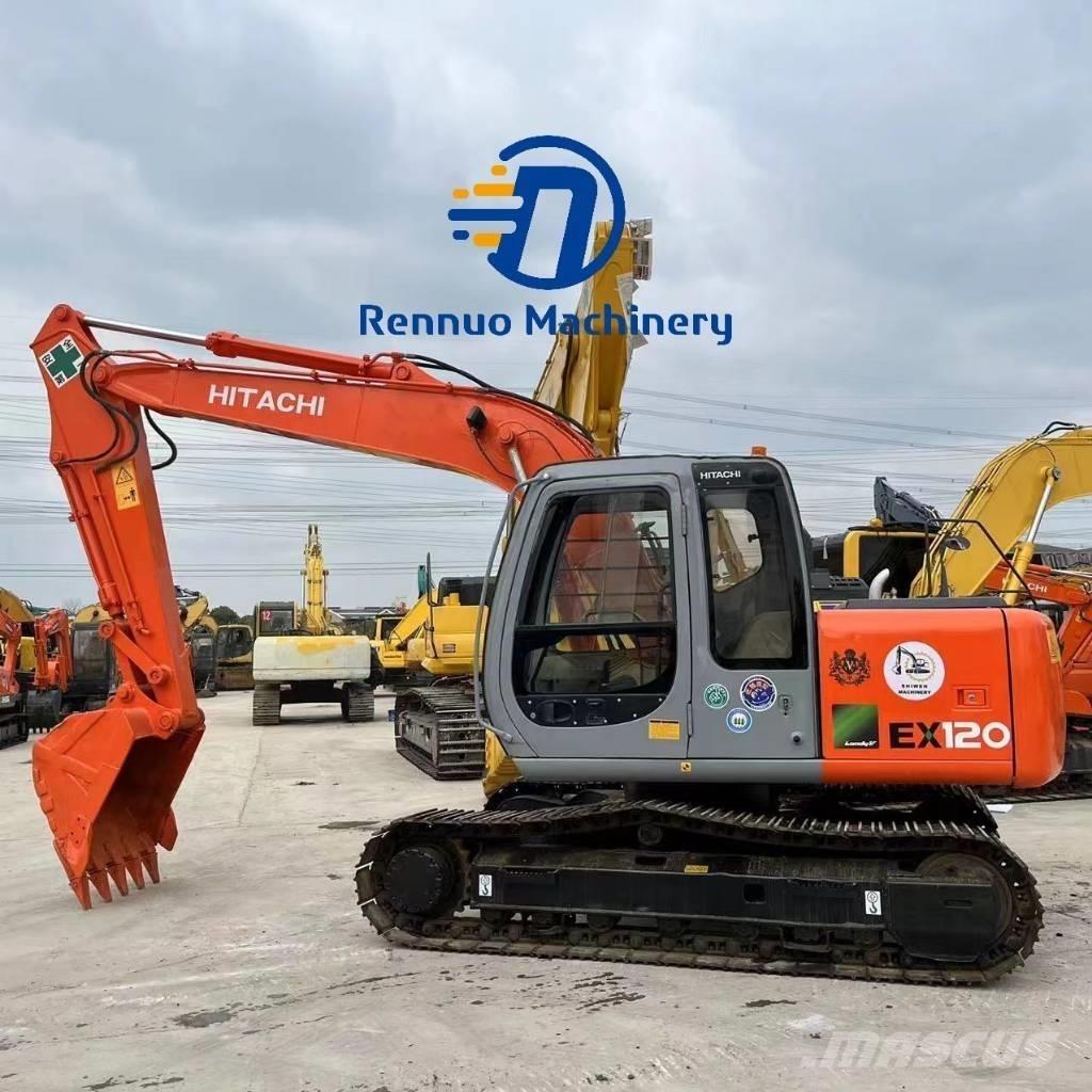 Hitachi EX 120 Kāpurķēžu ekskavatori