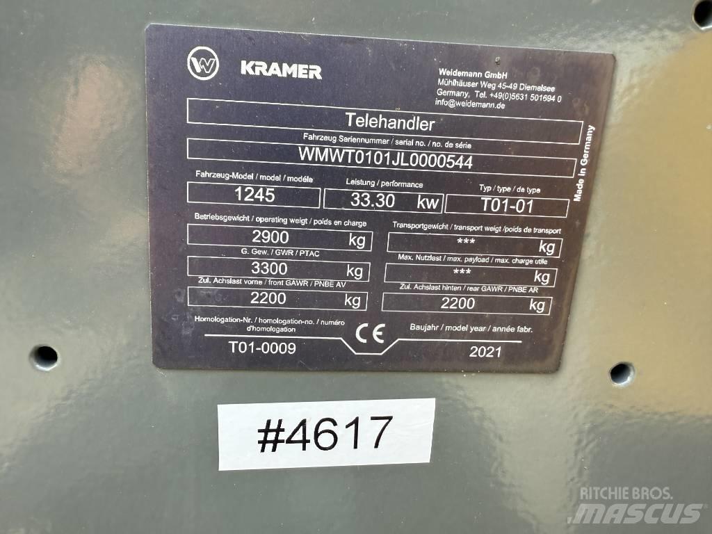 Kramer 1245 Teleskopiskie manipulatori