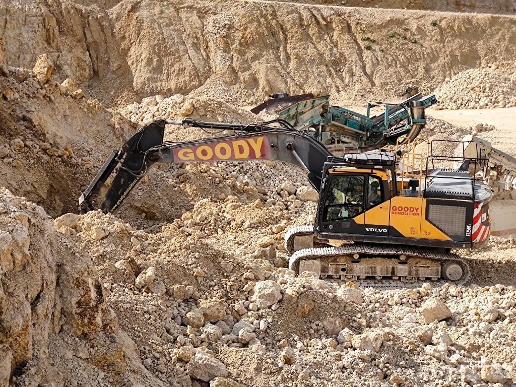 Volvo EC 250 EL Kāpurķēžu ekskavatori