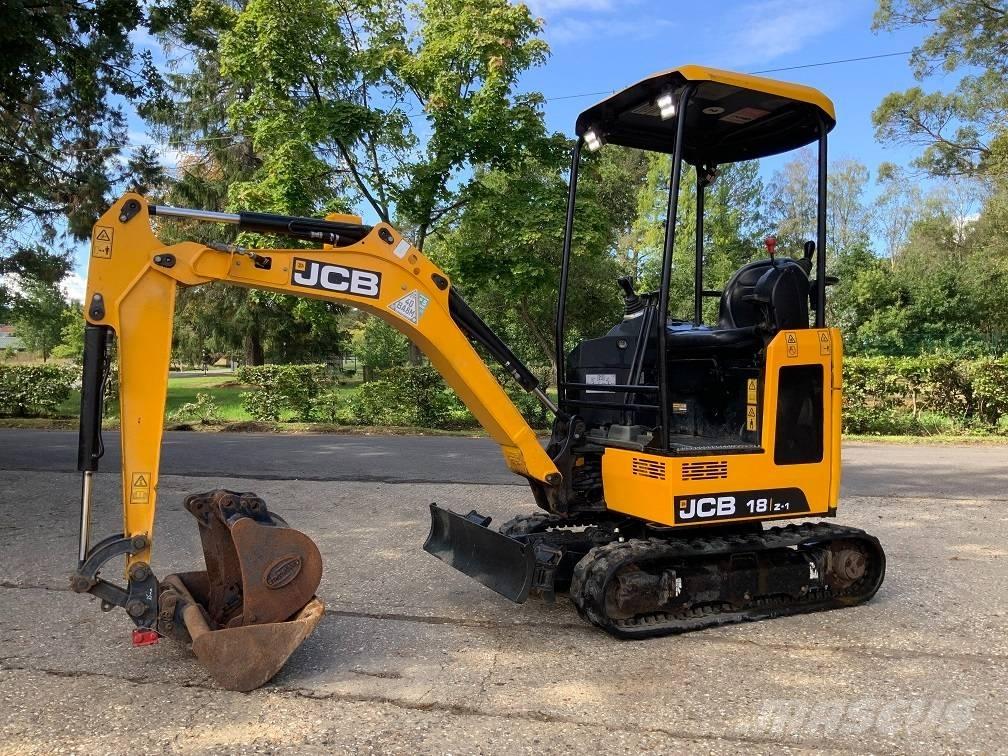 JCB 18 Z-1 Mini ekskavatori < 7 t