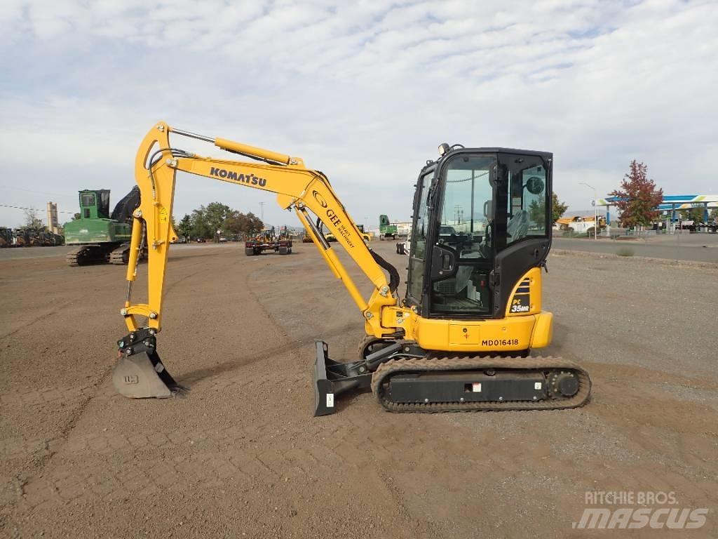 Komatsu PC35MR-5 Mini ekskavatori < 7 t