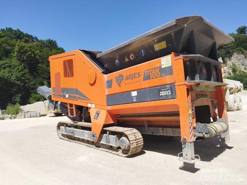 Arjes Titan 900 Atkritumu smalcinātāji