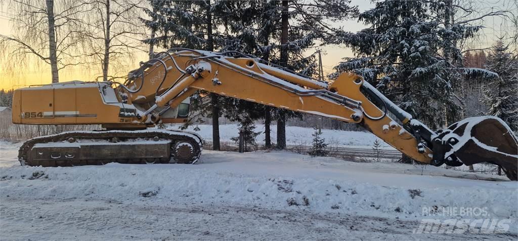 Liebherr R954C SHD Kāpurķēžu ekskavatori