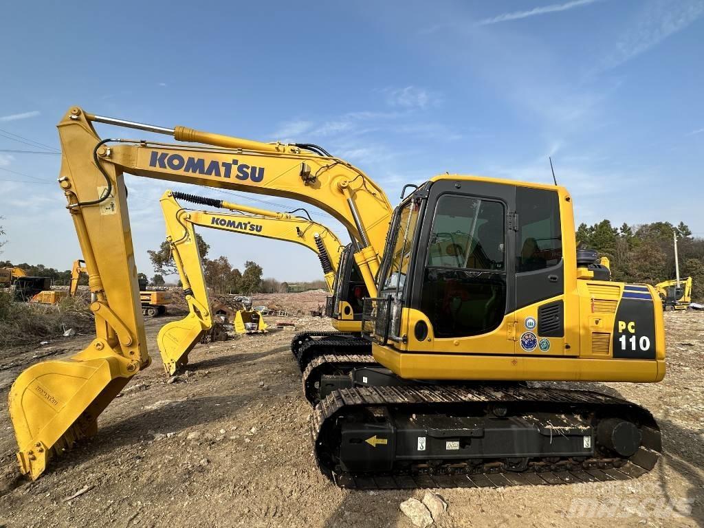 Komatsu PC 110 Kāpurķēžu ekskavatori