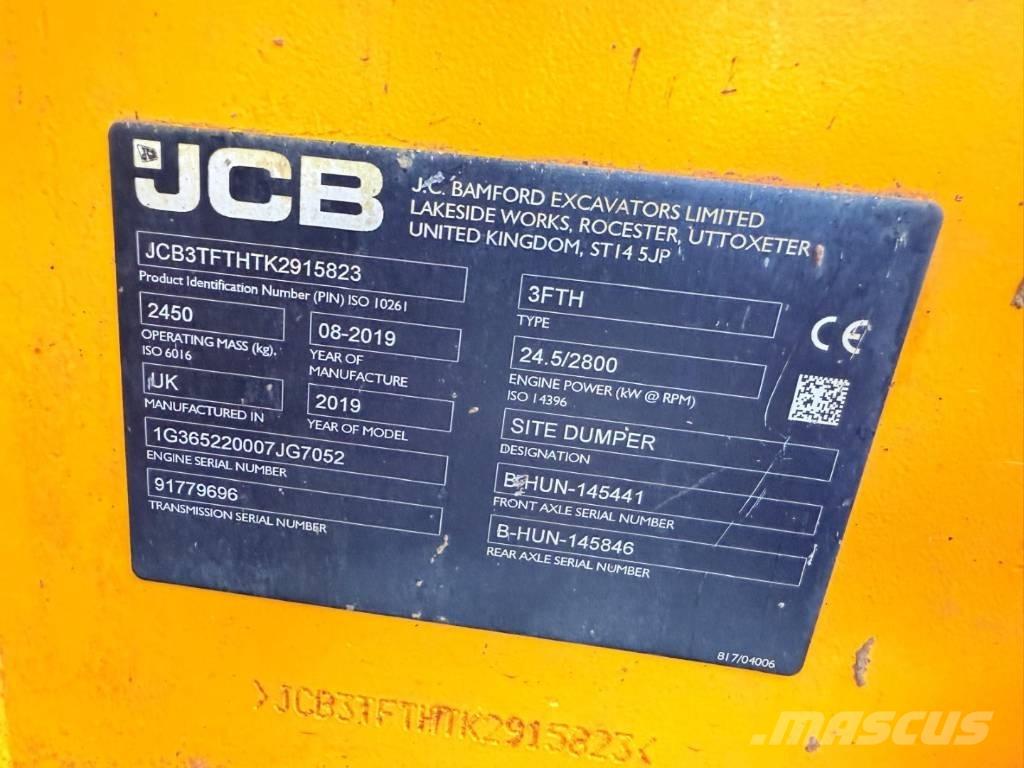 JCB 3 TFH Mini pašizgāzēji