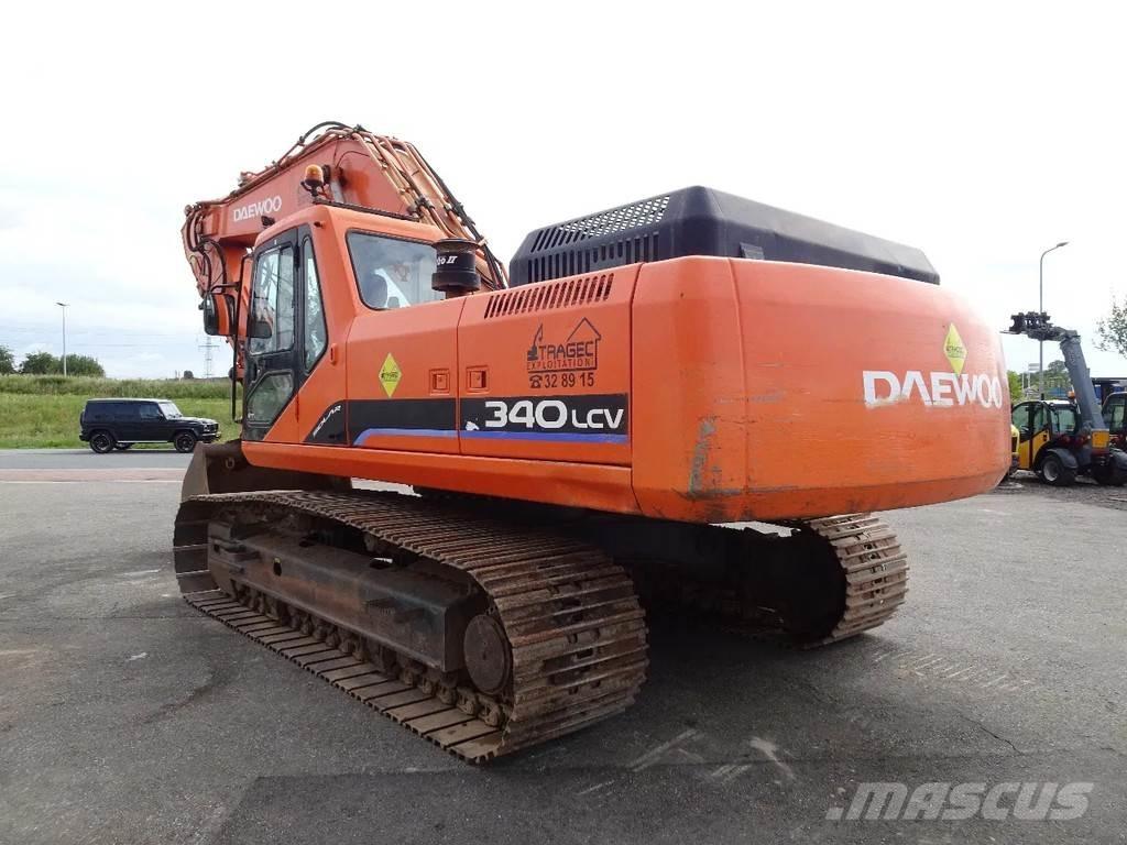 Daewoo 340LC-V Kāpurķēžu ekskavatori