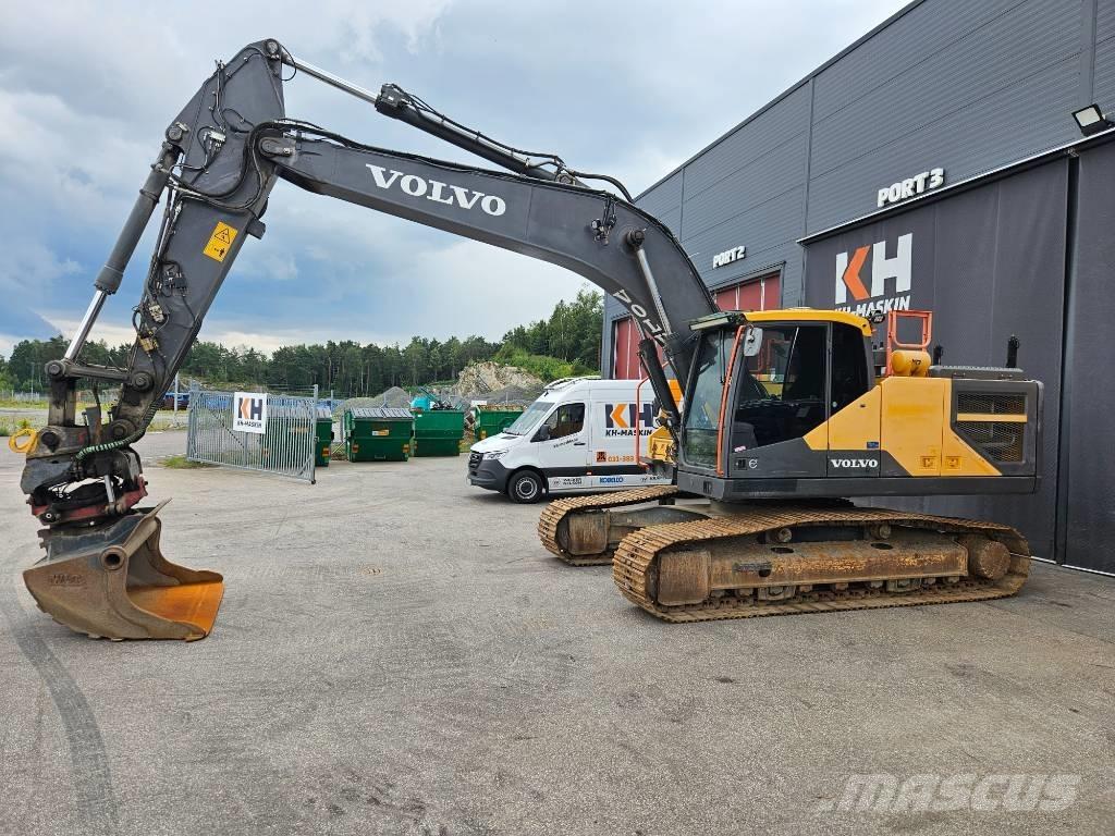 Volvo EC 250 EL Kāpurķēžu ekskavatori