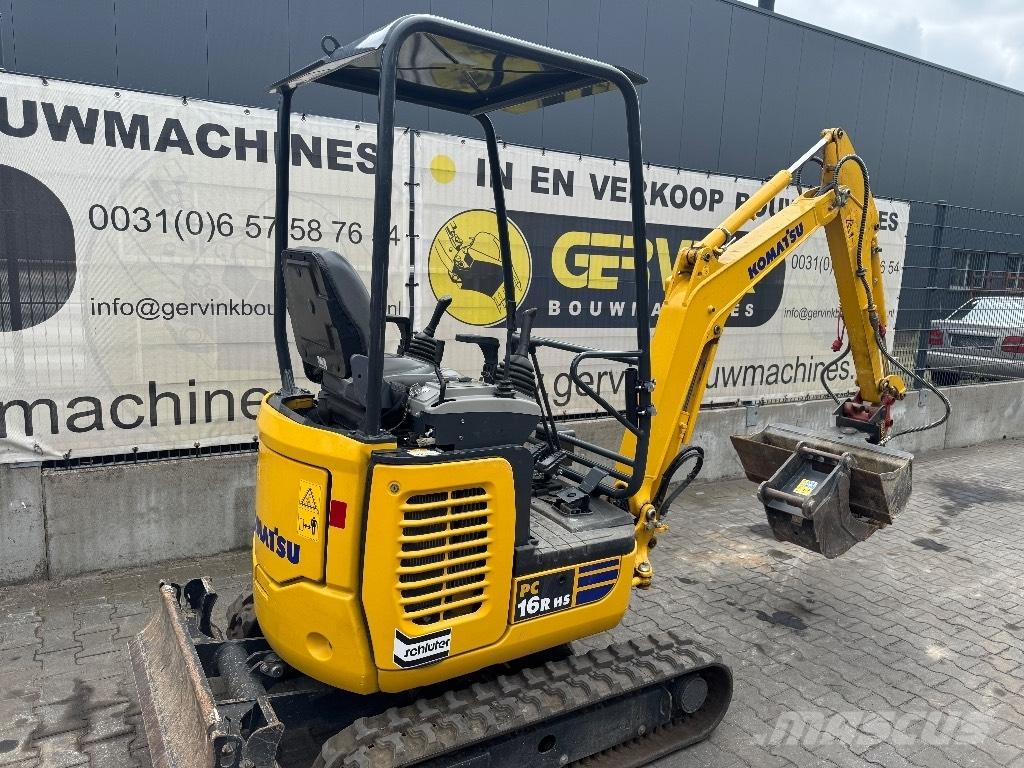 Komatsu PC 16 R-3HS Mini ekskavatori < 7 t