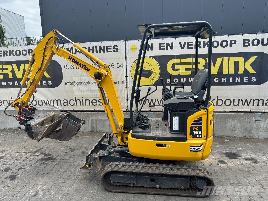 Komatsu PC 16 R-3HS Mini ekskavatori < 7 t