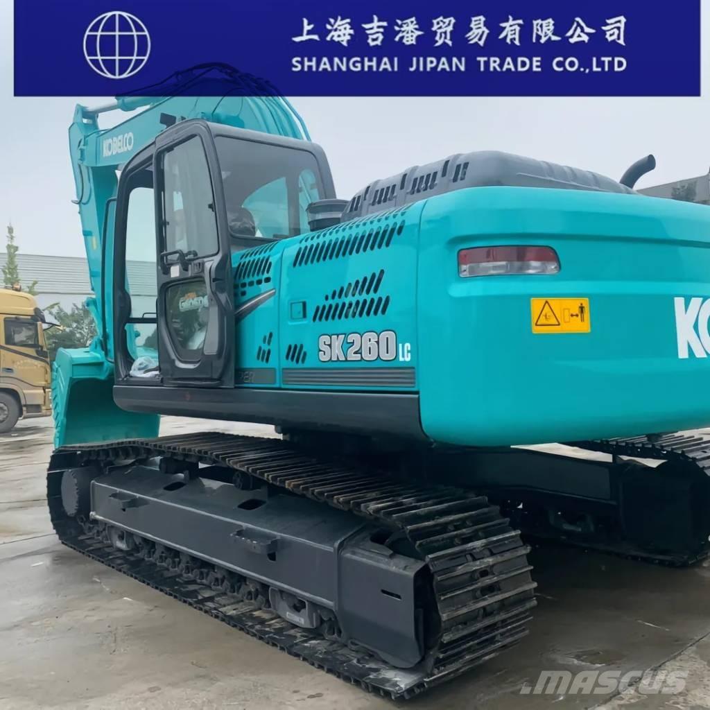 Kobelco SK 260 Kāpurķēžu ekskavatori