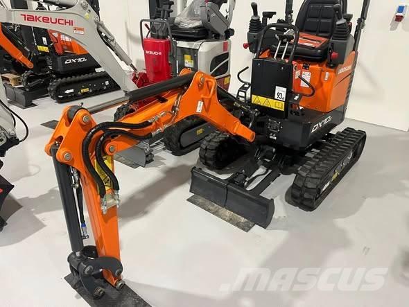 Doosan DX 10 Z Mini ekskavatori < 7 t