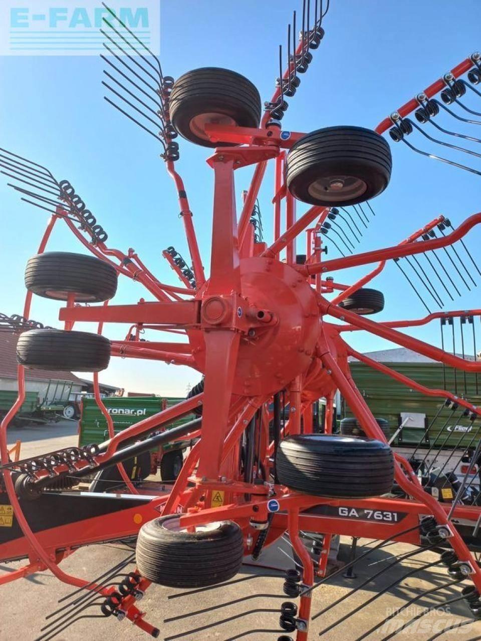 Kuhn ga 7631 Grābekļi un siena ārdītāji