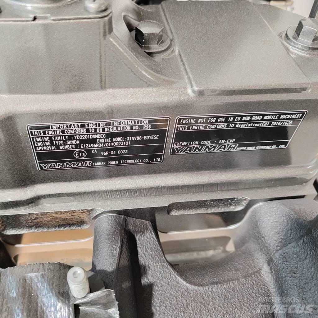 Yanmar 3TNV88 Dzinēji