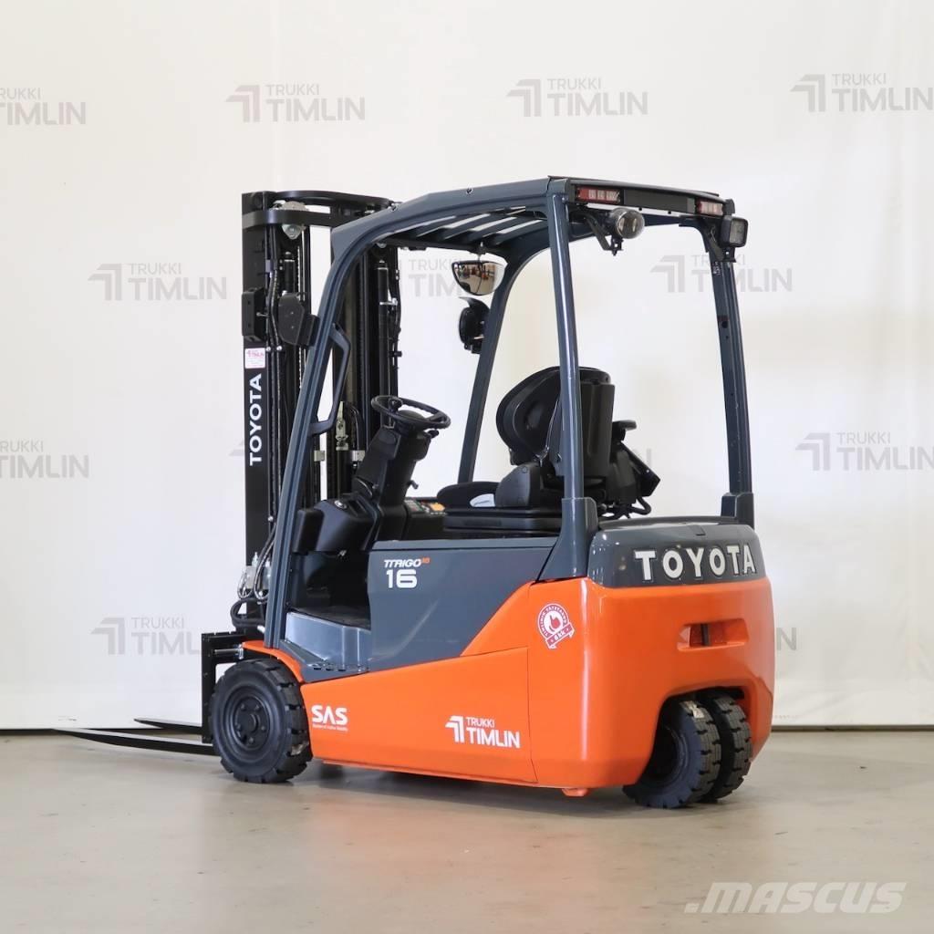 Toyota 8FBE16T Elektriskie iekrāvēji