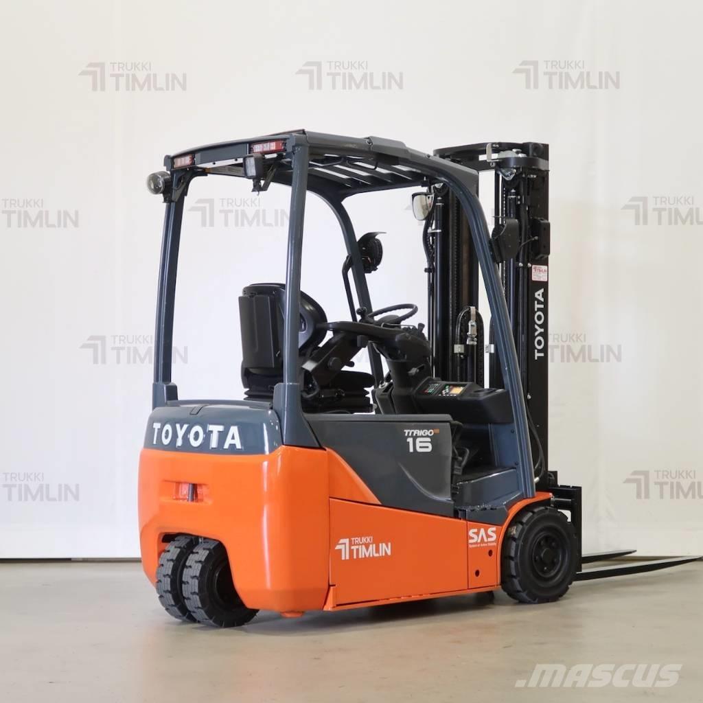 Toyota 8FBE16T Elektriskie iekrāvēji