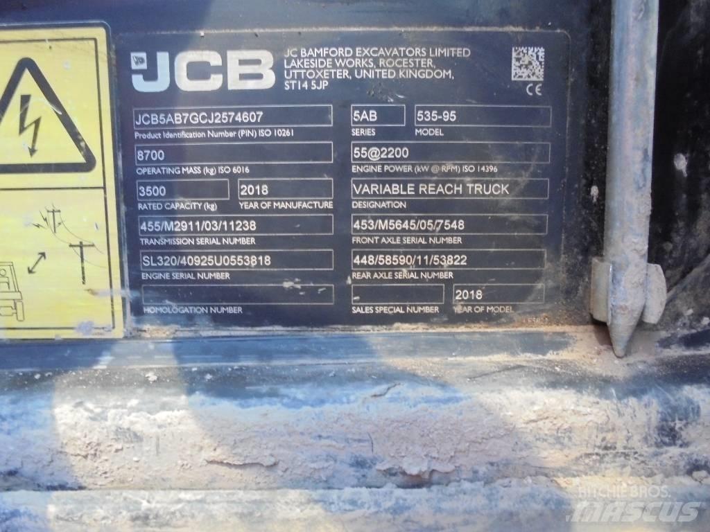 JCB 535-95 Teleskopiskie manipulatori