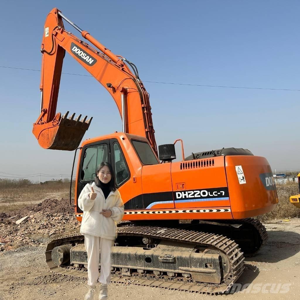 Doosan DH220LC-7 Kāpurķēžu ekskavatori