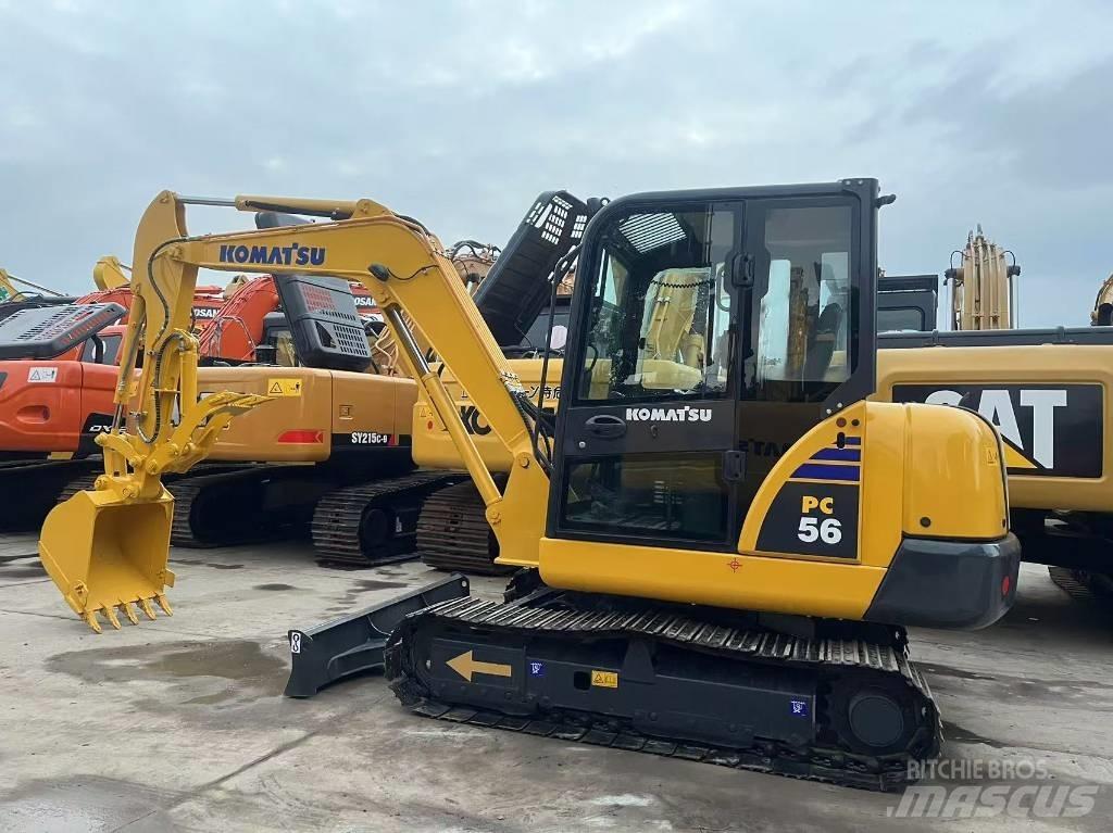 Komatsu PC 56 Kāpurķēžu ekskavatori