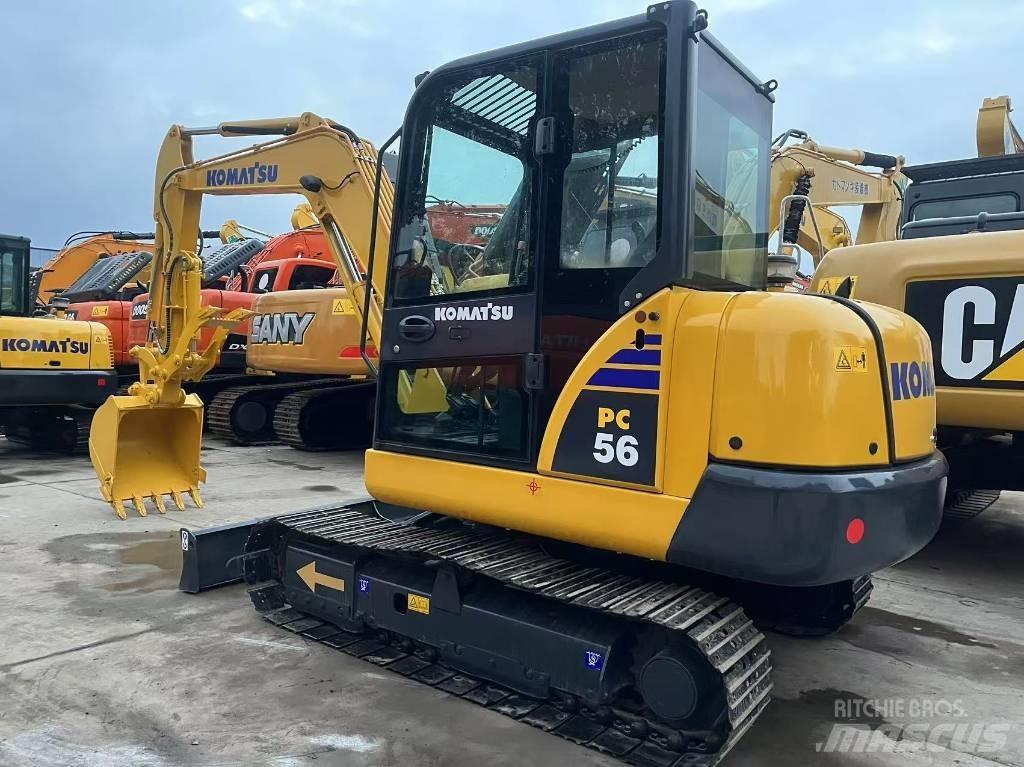 Komatsu PC 56 Kāpurķēžu ekskavatori