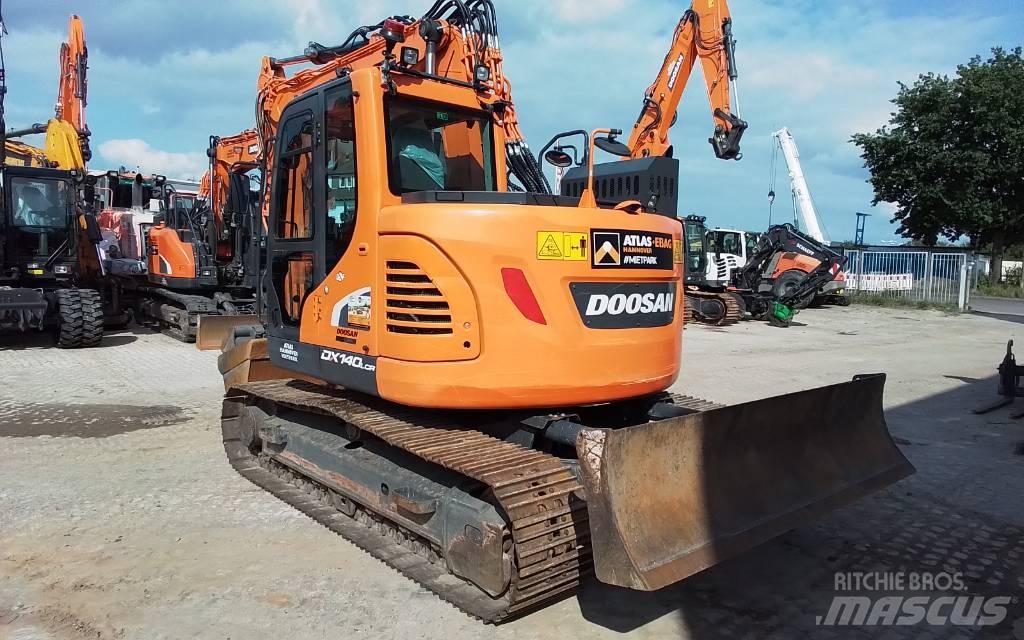 Doosan DX140LCR-5 Kāpurķēžu ekskavatori