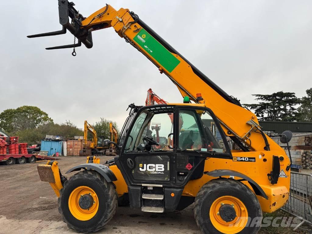 JCB 540-140 Teleskopiskie manipulatori