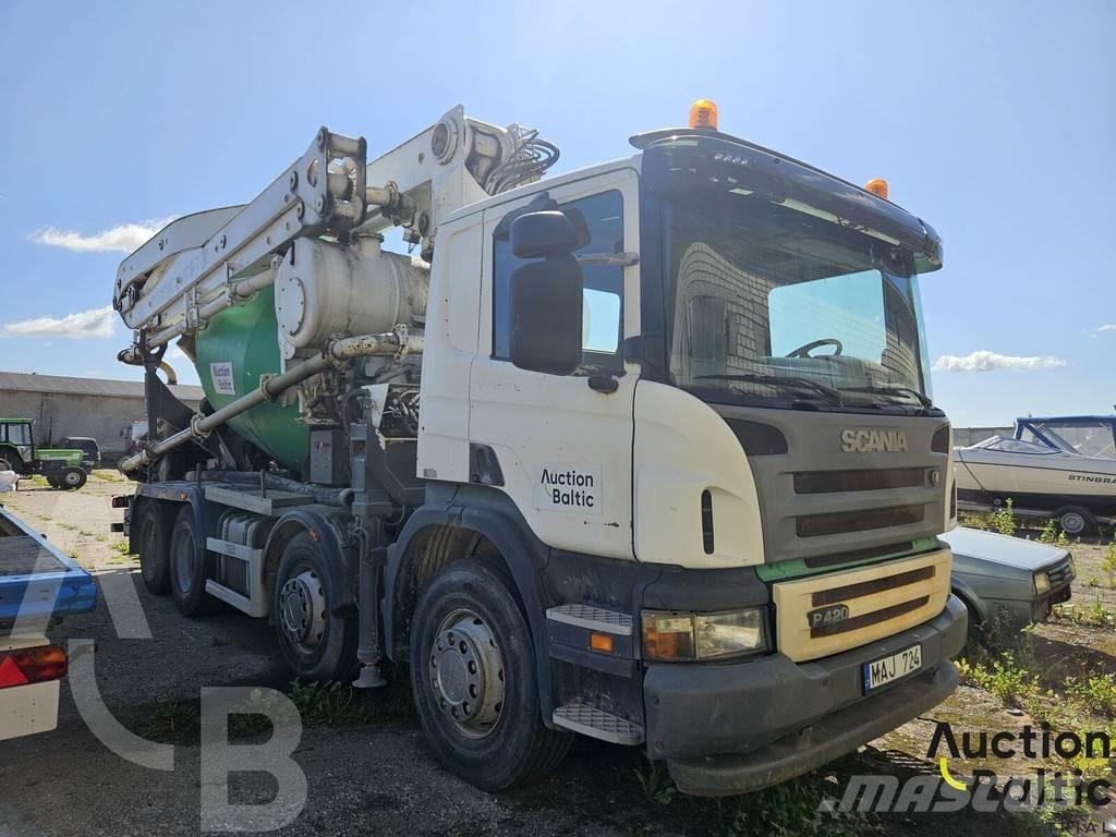 Scania P 420 Kravas mašīna- betona sūknis
