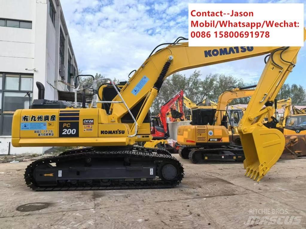 Komatsu PC 200 Kāpurķēžu ekskavatori