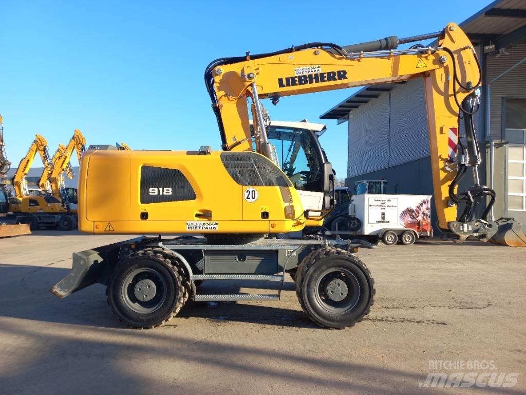 Liebherr A 918 G6.0 Ekskavatori uz riteņiem