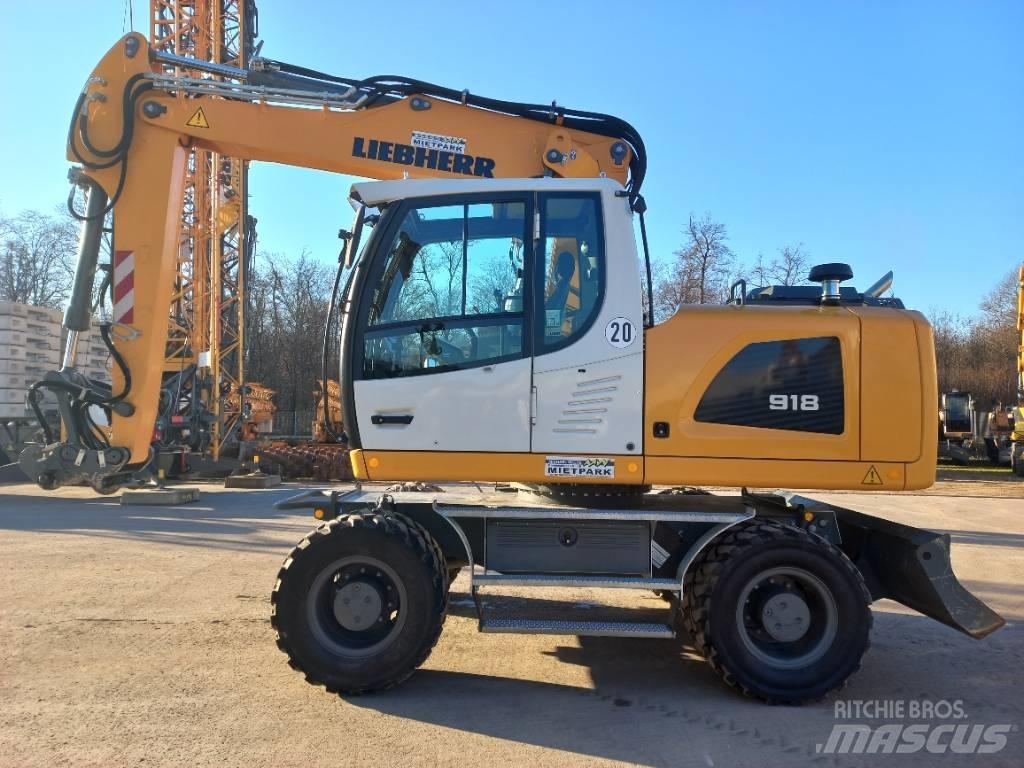 Liebherr A 918 G6.0 Ekskavatori uz riteņiem