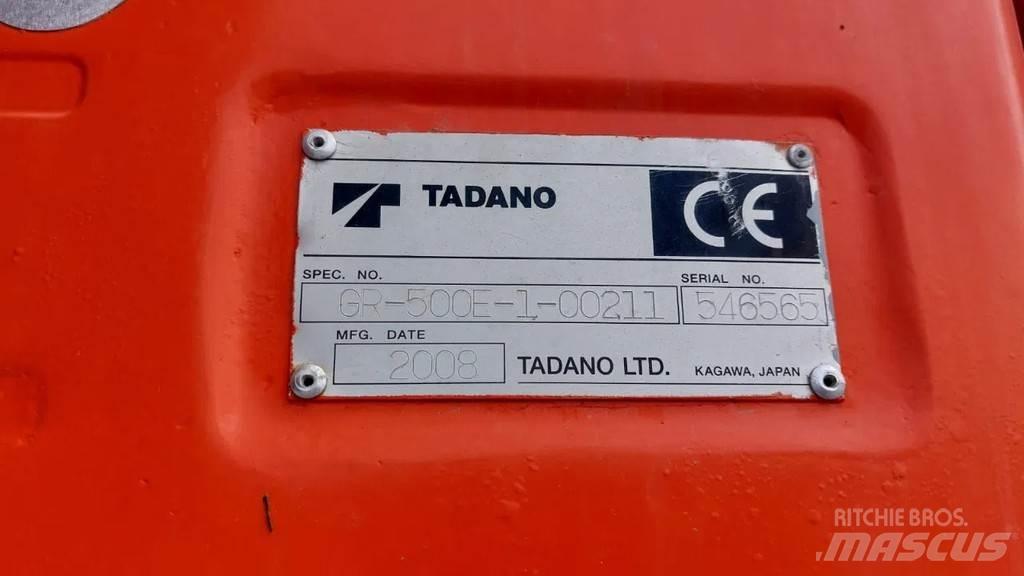 Tadano GR550EX Celtņi nelīdzenām virsmām