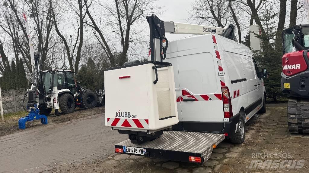 Klubb K38P Pacēlāji uz automašīnas bāzes