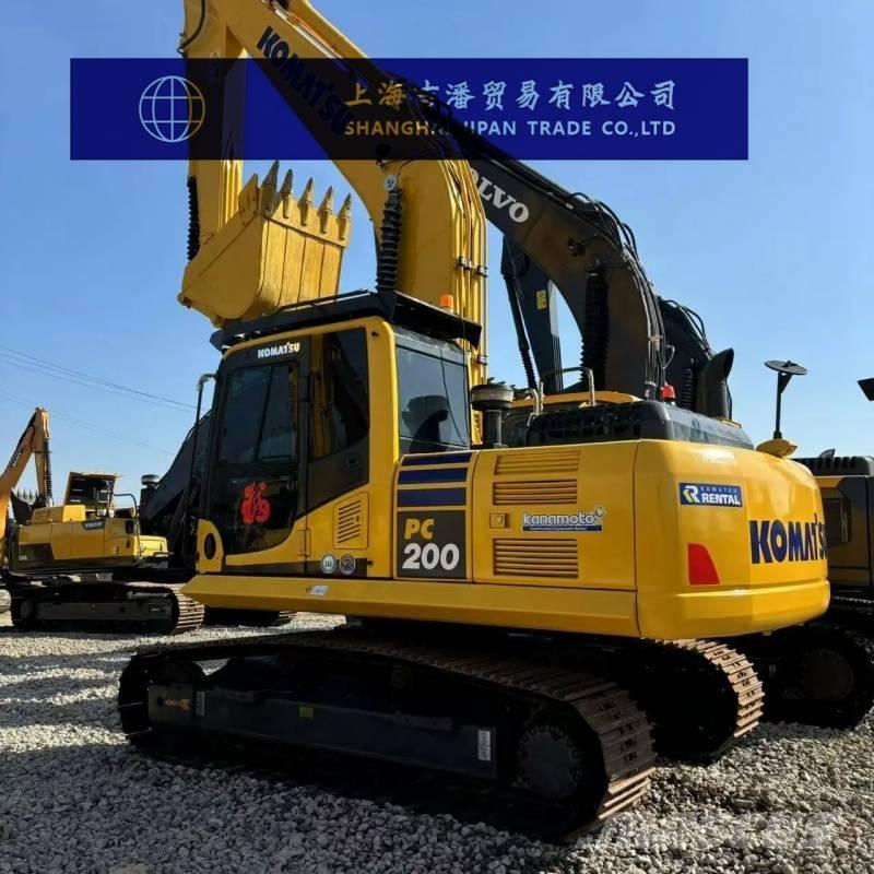 Komatsu PC 200 Kāpurķēžu ekskavatori