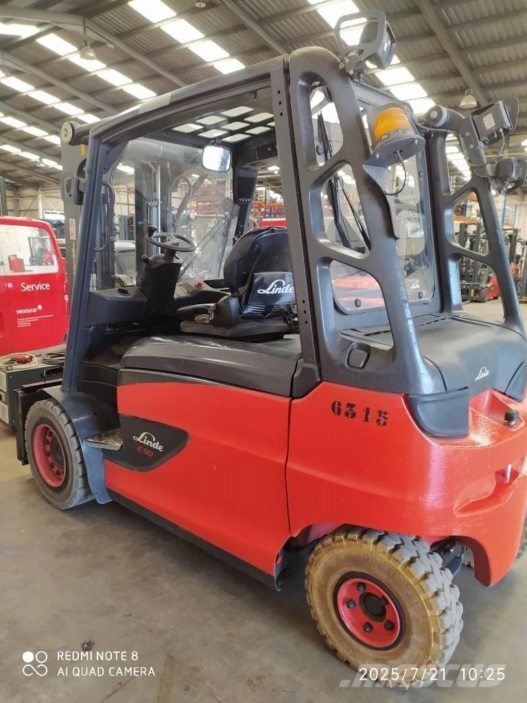 Linde E50/600 L Elektriskie iekrāvēji