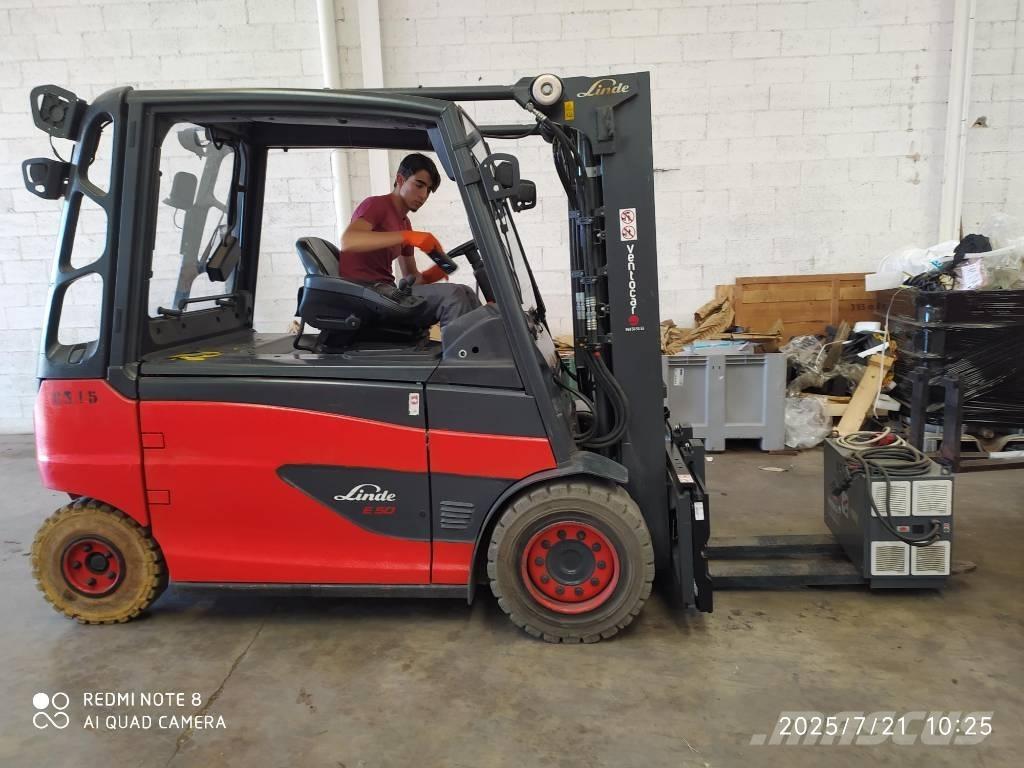 Linde E50/600 L Elektriskie iekrāvēji
